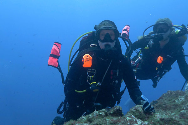 Advanced open water diver course